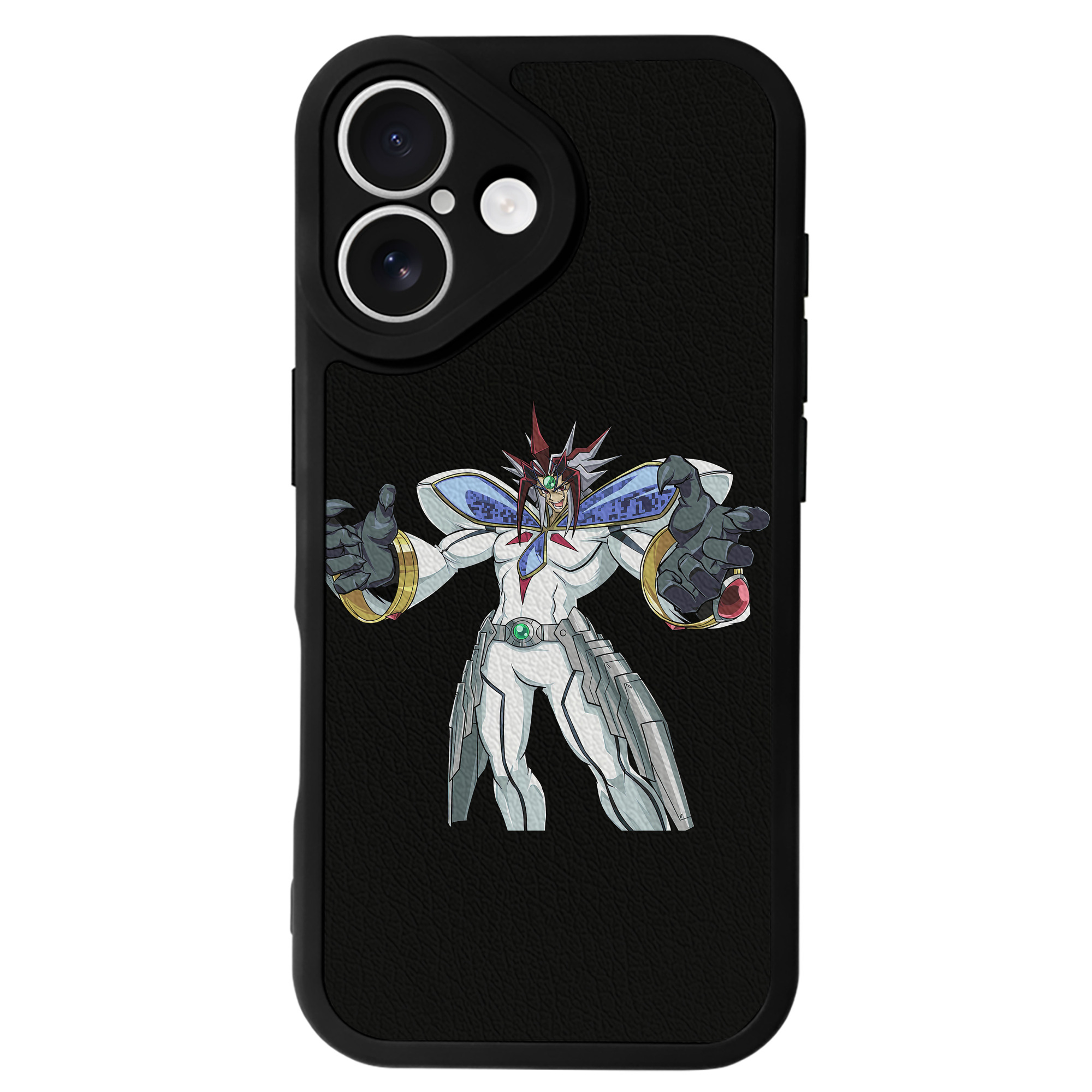 （画像用） 遊☆戯☆王 Yu-Gi-Oh! 【iPhone 16シリーズ対応】シリコンスマホケース（レザー調） 材質：シリコン